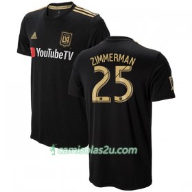 Camisolas de Futebol Los Angeles FC Zimmerman 25 Equipamento Principal 2018/19 Manga Curta